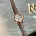 Swiss Copy Pasha de Cartier 35mm Watch in Rose Gold Diamond-set